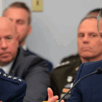 U.S. Pentagon Secretary Pete Hegseth and Joint Chiefs of Staff Chairman Dan Caine testify before the House Appropriations Committee's Defense Subcommittee on June 10, 2025 in Washington, D.C. (Photo: Chip Somodevilla/Getty Images)